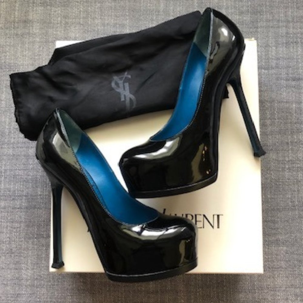 Yves Saint Laurent Tribtoo 105 in Black in 35.5